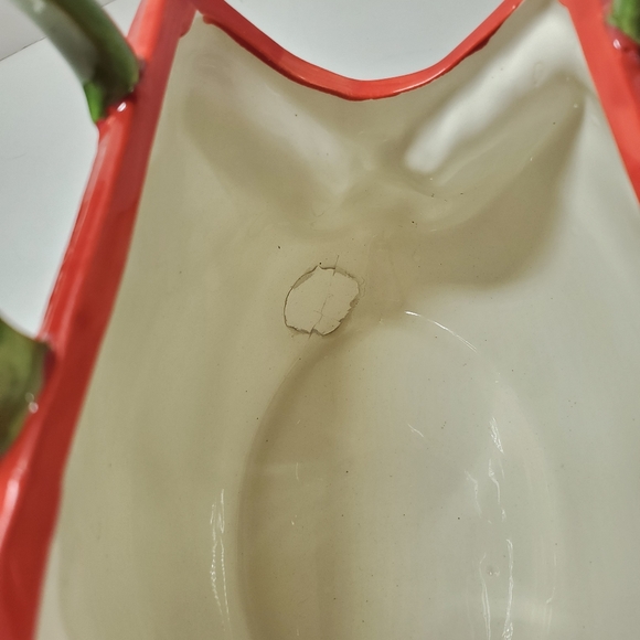 Ceramic Holiday Purse Flower Pot Decoration, Christmas Decoration - Picture 6 of 7